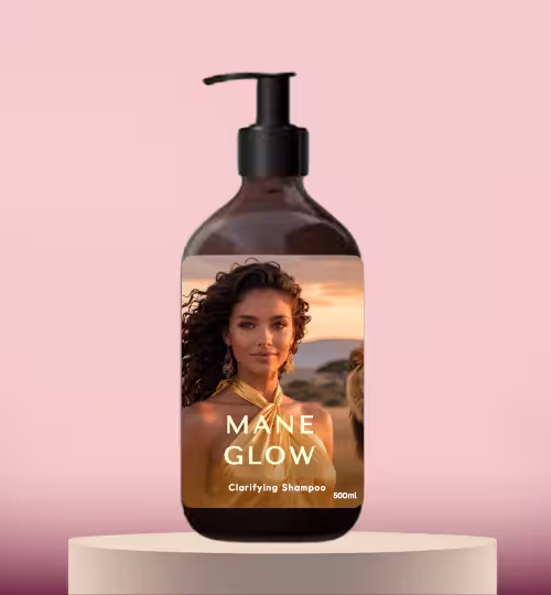 Clarifying shampoo mane glow