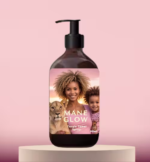Tangle tamer spray for children mane glow